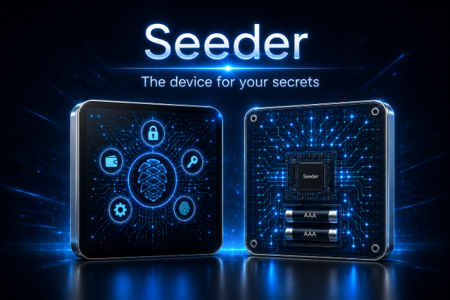 Seeder — The device for your secrets